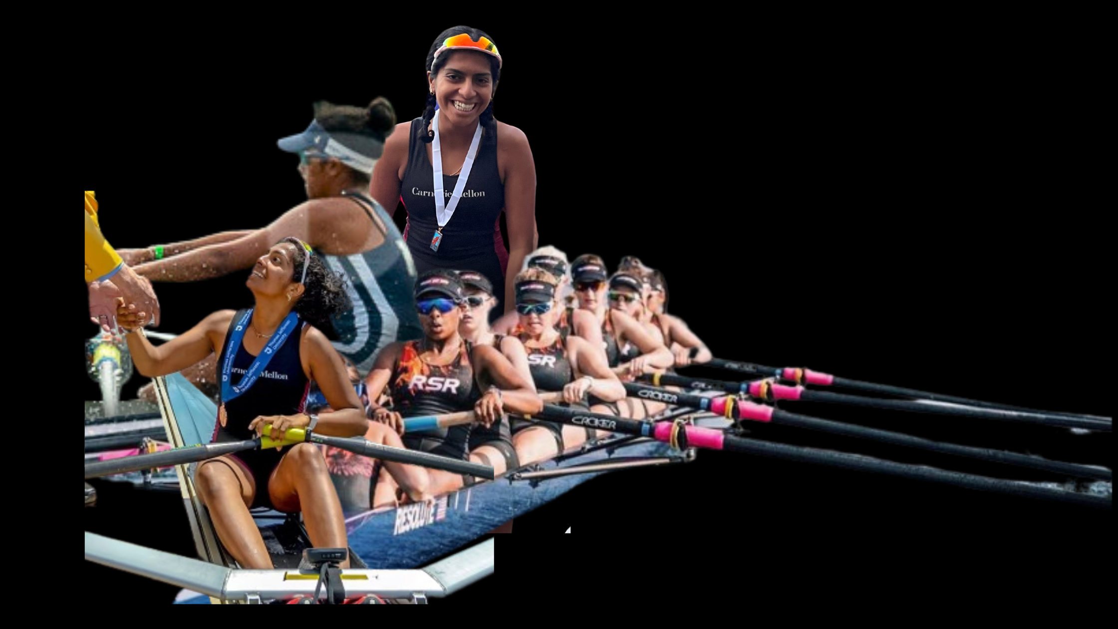 Rowing Collage