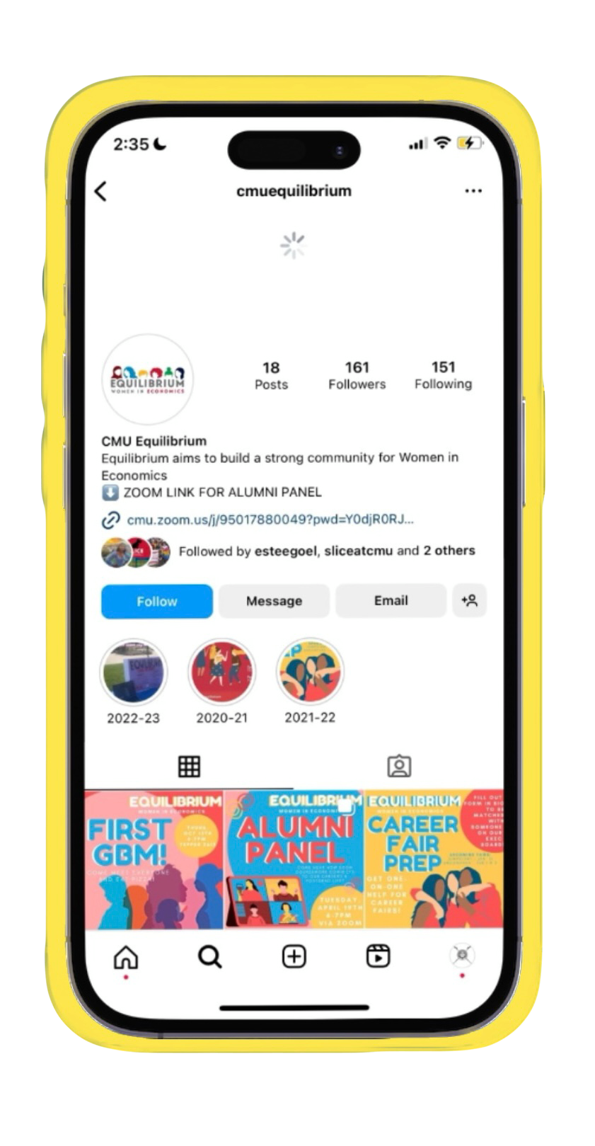 image of equilibrium instagram mockup
